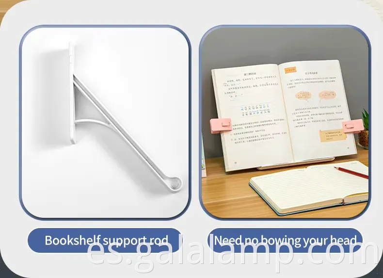 Lámpara de escritorio LED recargable que cuida los ojos Eye-caring Rechargeable LED Desk Lamp